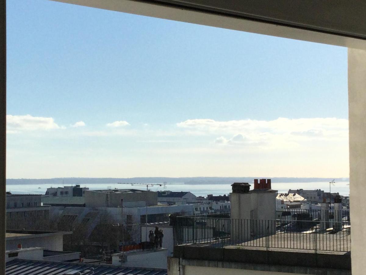 Appartement Vue Mer Brest Hyper Centre Kültér fotó