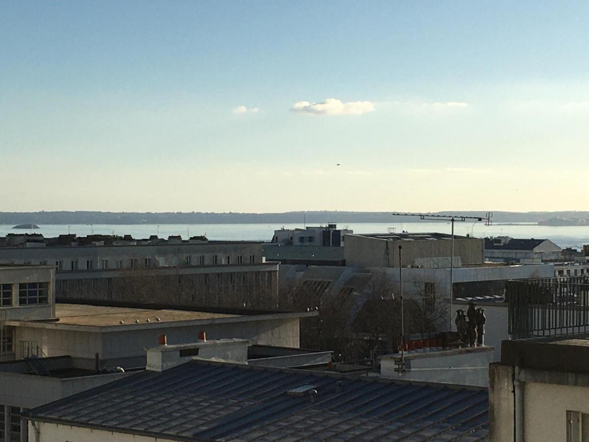Appartement Vue Mer Brest Hyper Centre Kültér fotó